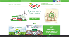 Desktop Screenshot of en.sojasun.com